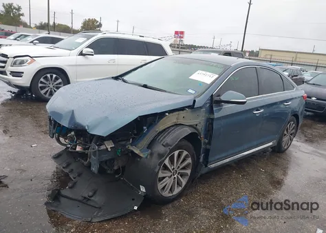 2015 Hyundai Sonata Sport from USA, damaged, VIN 5NPE34AF2FH146516